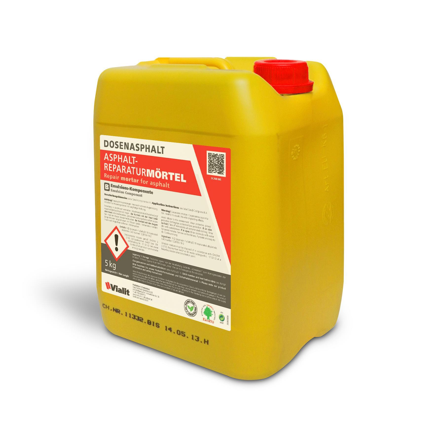 Dosenasphalt Reparaturmörtel