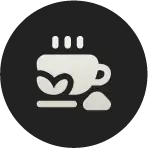 Hotel in Bogotá with café service logo