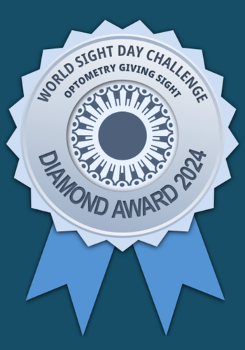 A diamond award for the world sight day challenge