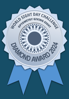 A diamond award for the world sight day challenge