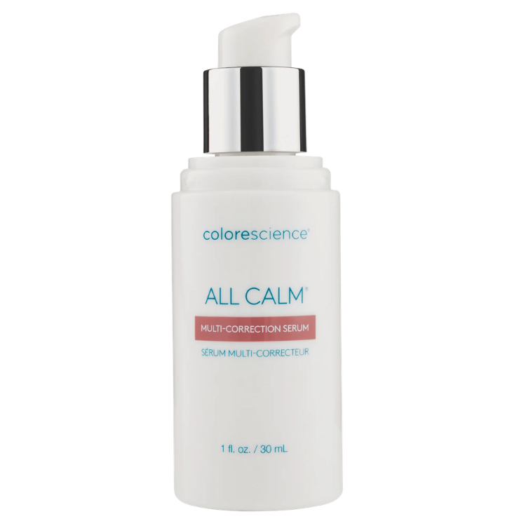 A bottle of colorscience all calm