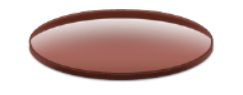 A close up of a rose optical lens.