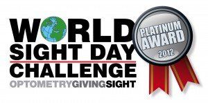 A logo for the world sight day challenge