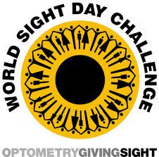 It is a logo for the world sight day challenge.