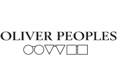 A black and white logo for oliver peoples