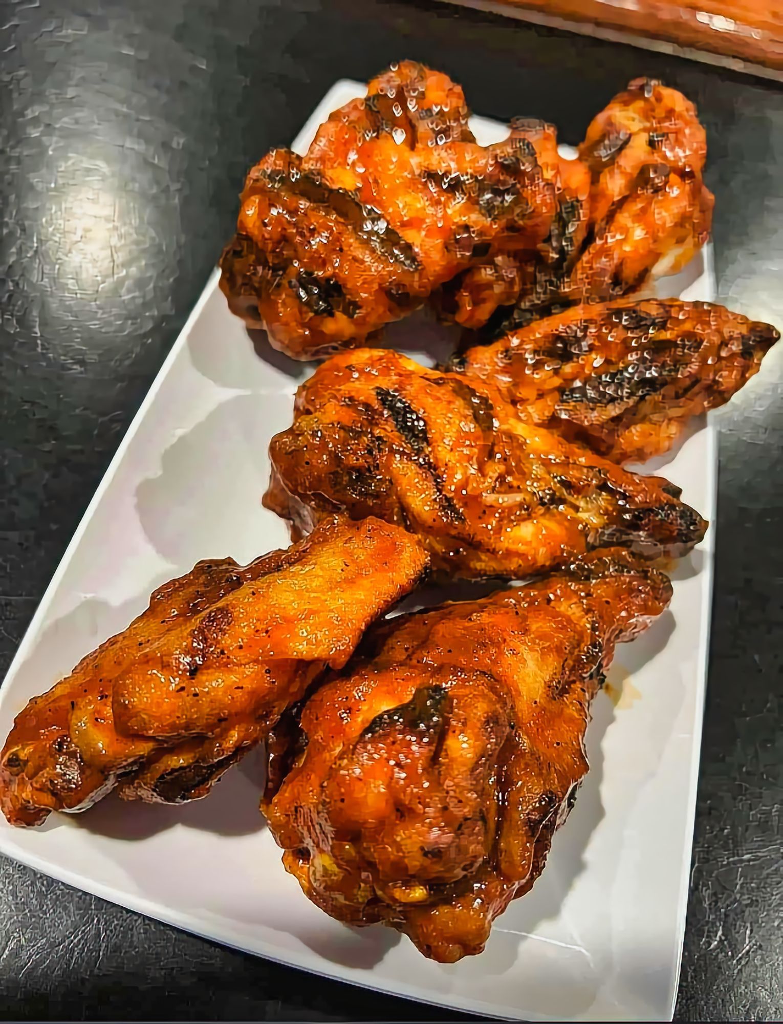 BBQ wings at Ralph's Ace of Hearts