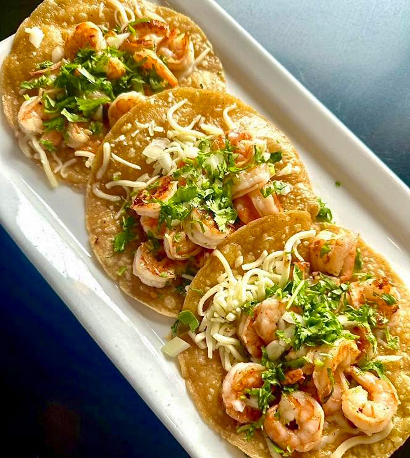 Shrimp tacos at Ralph's Ace of Hearts