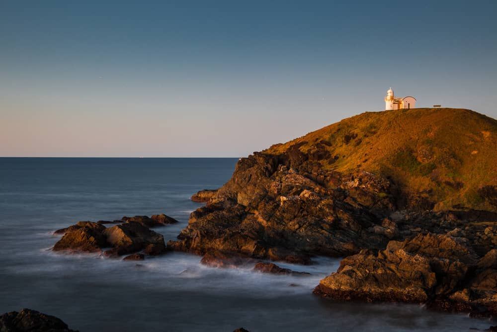 A Lighthouse at Sunrise — Big River Scaffolding Solutions Pty Ltd in Port Macquarie, NSW