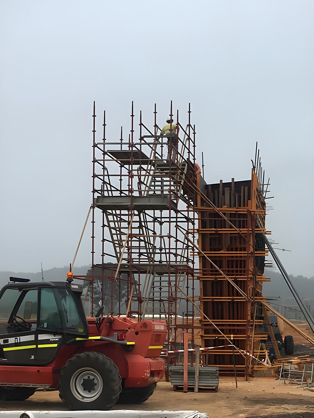 Industrial Scaffolding For Construction Project — Big River Scaffolding Solutions Pty Ltd in Gold Coast, QLD