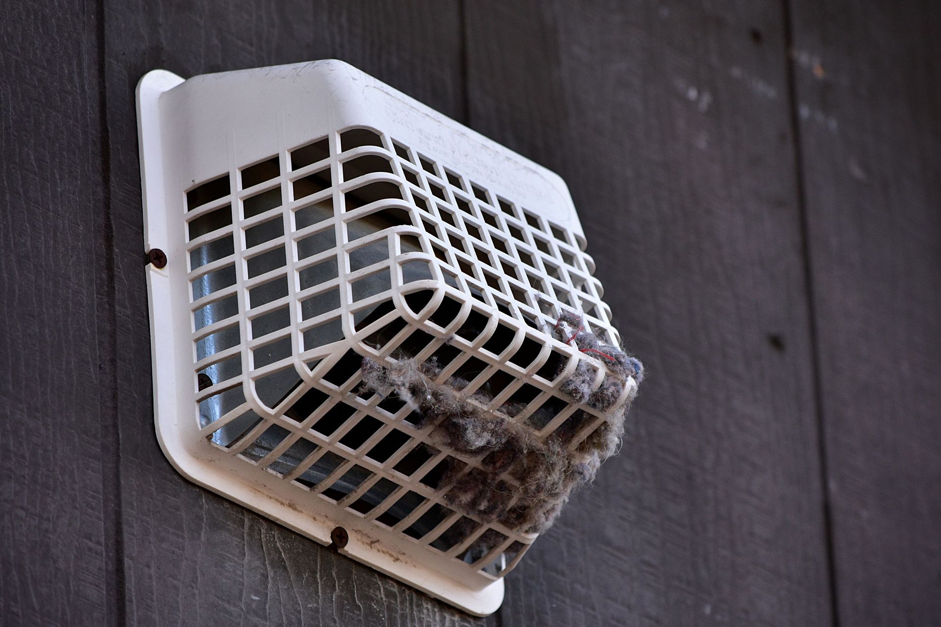 dryer vent on outside house