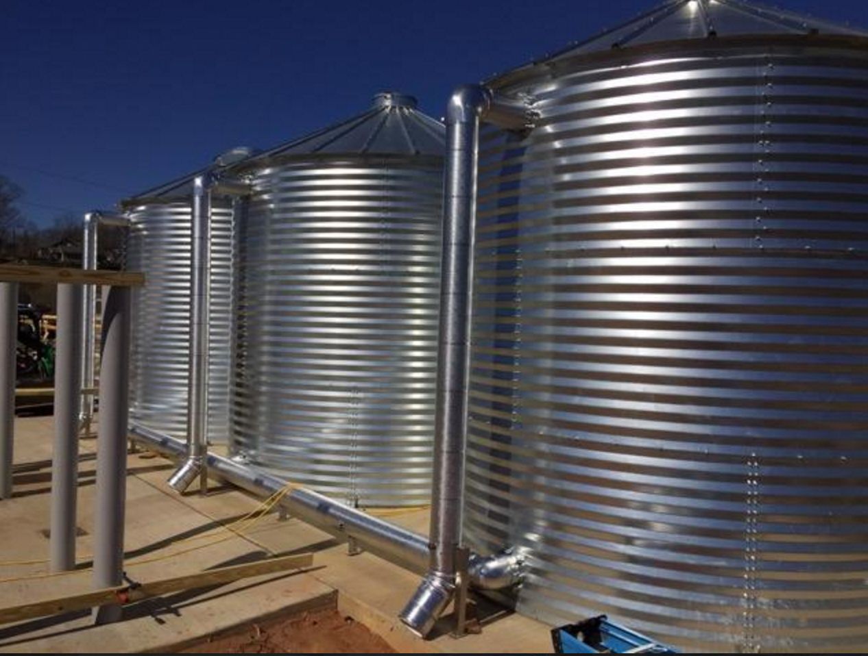 Galvanized Steel Water Storage Tanks Loomis Tank Centers