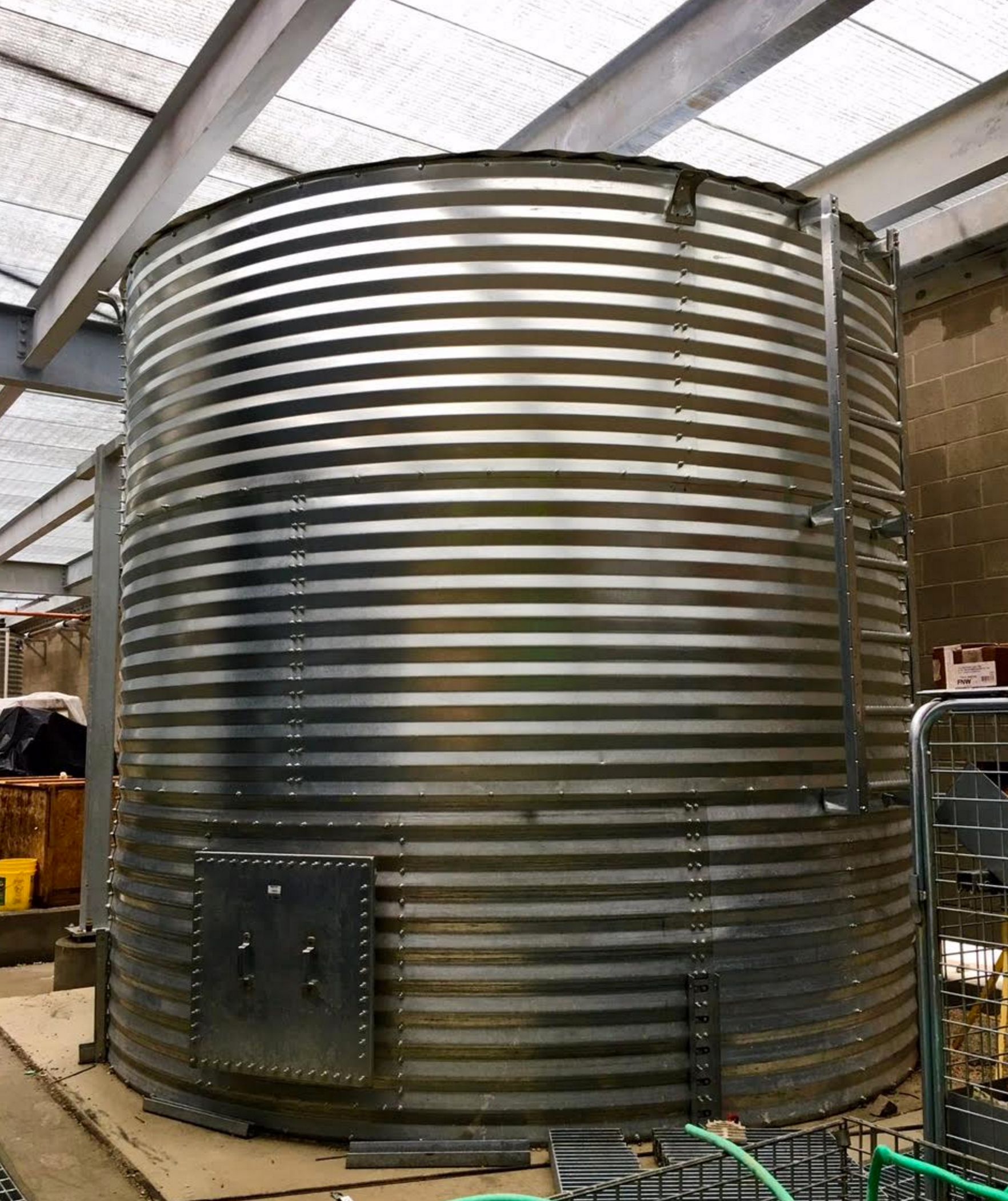 Galvanized Steel Water Storage Tanks Loomis Tank Centers