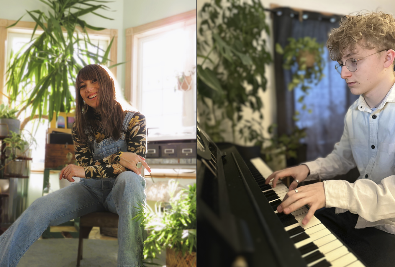 Photo Geneviève Jodoin & Zénon Boudreault - Jazz en famille