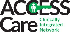 A logo for access care clinically integrated network