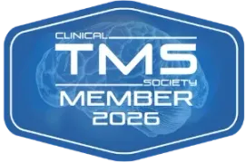 The logo for the clinical tms society member 2026