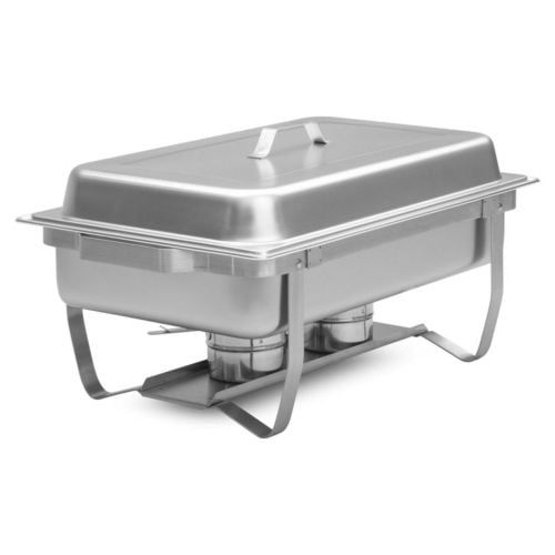 Stainless steel chafing dish buffet warmer with lid and stand