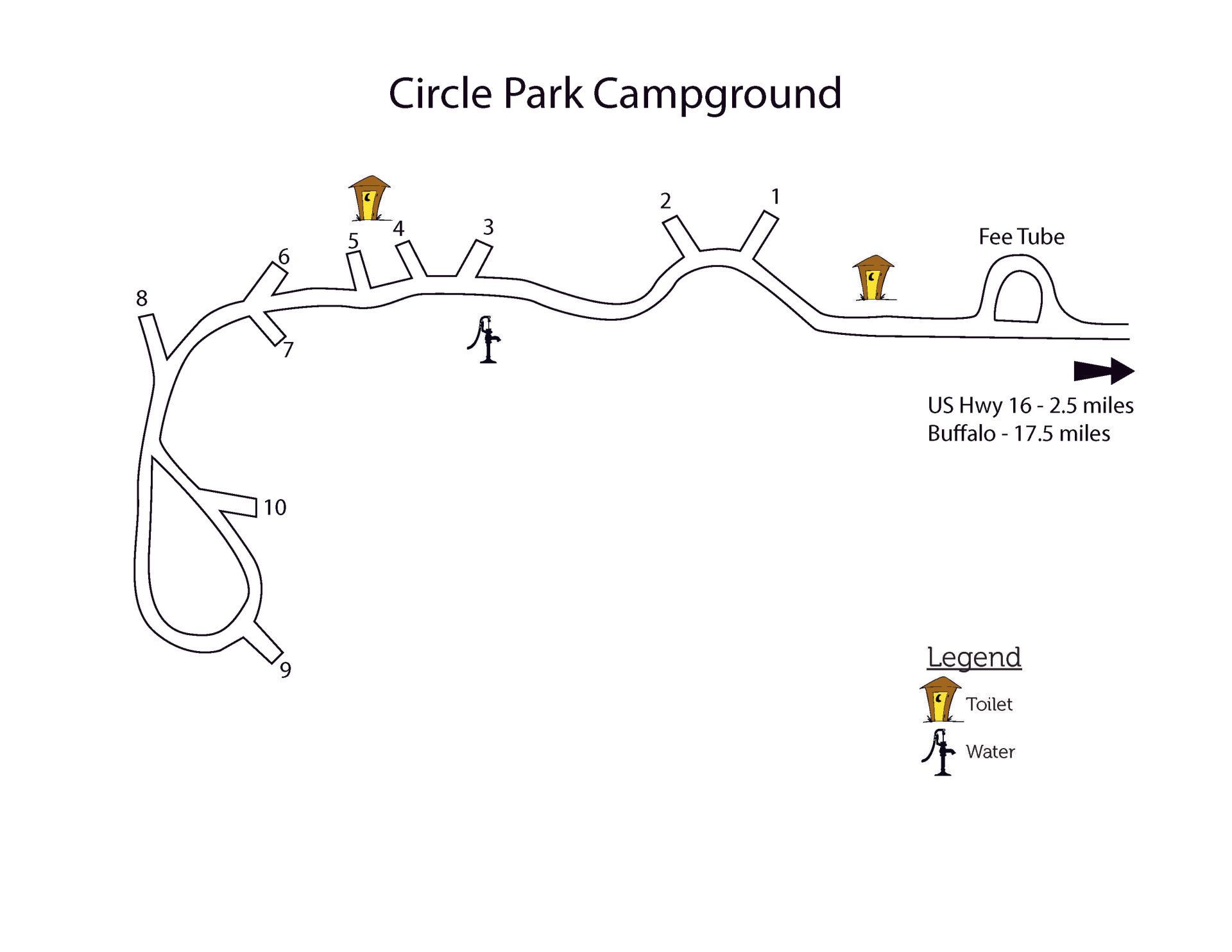 Bald Mountain Campground Map Bald Mountain Campground Map