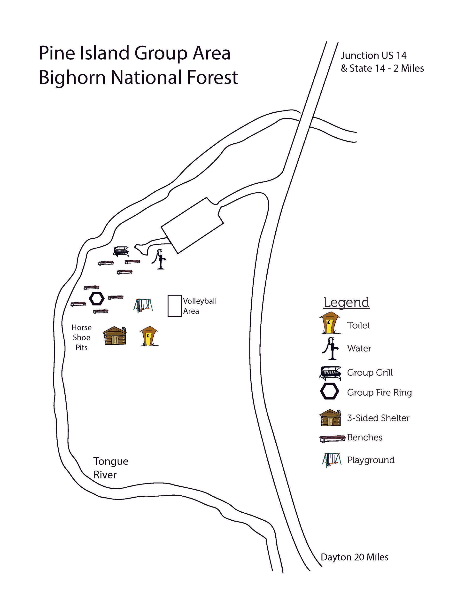 Bald Mountain Campground Map Bald Mountain Campground Map