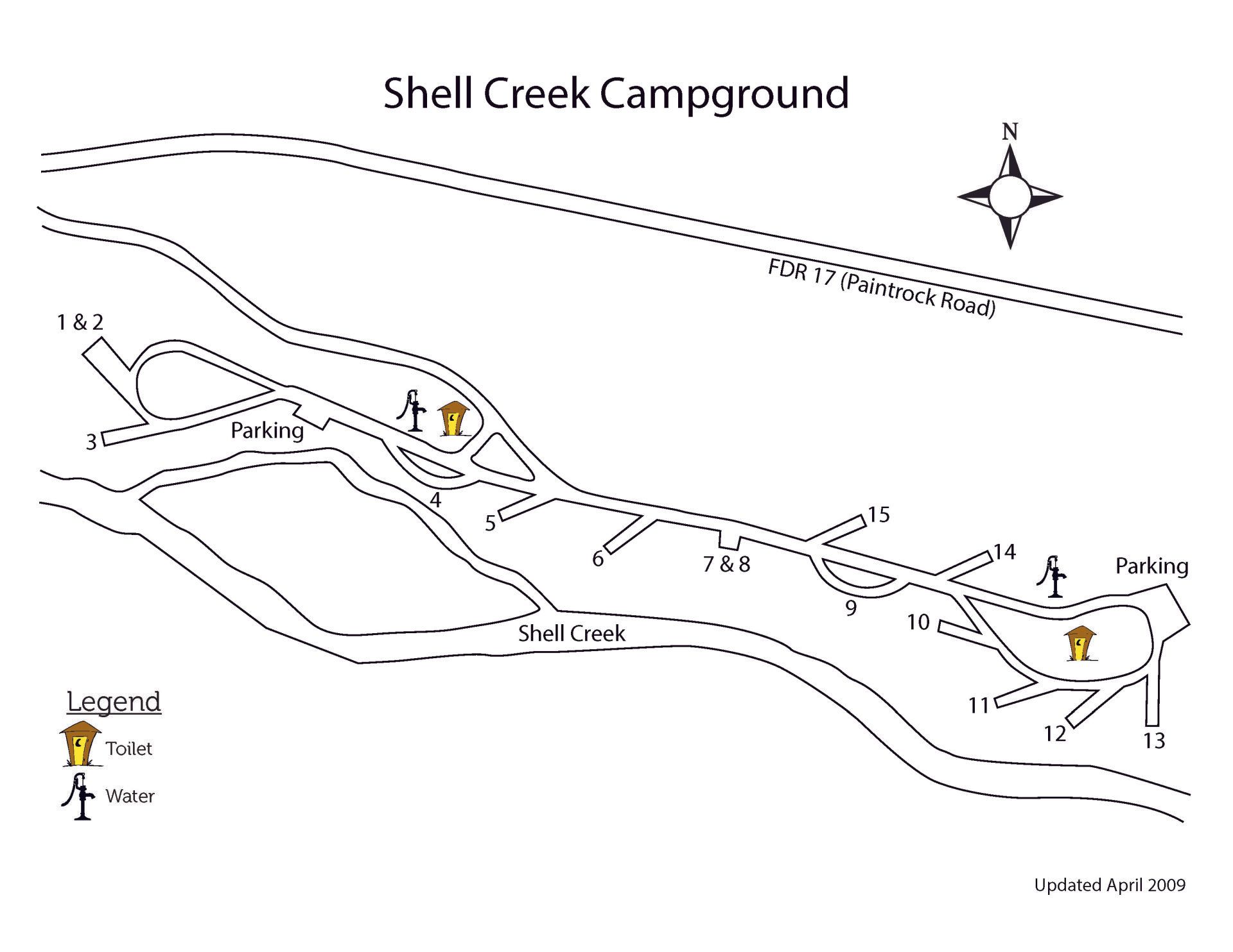Bald Mountain Campground Map Bald Mountain Campground Map