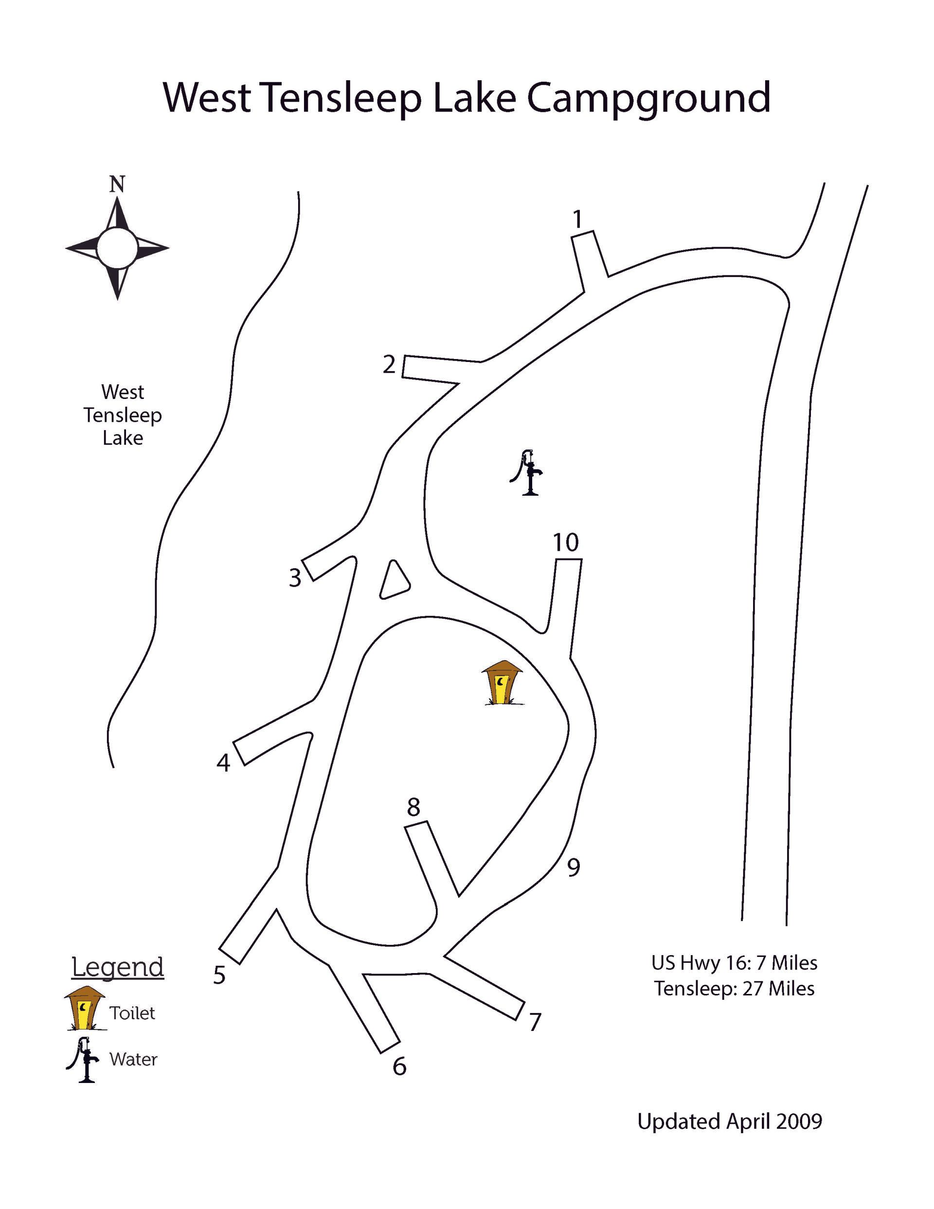 Bald Mountain Campground Map Bald Mountain Campground Map