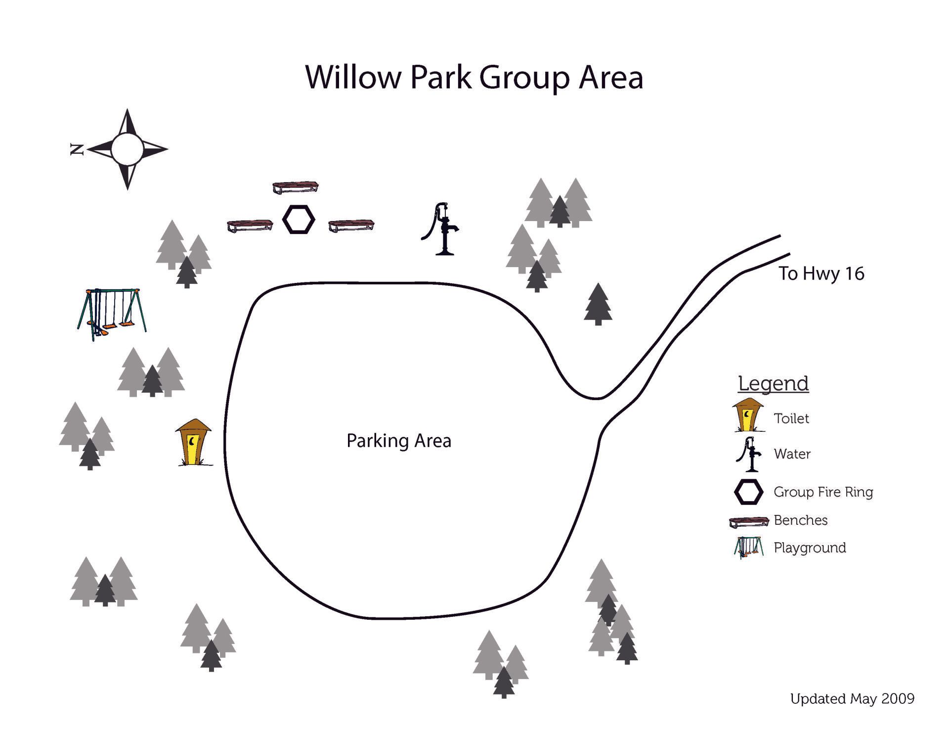 Bald Mountain Campground Map