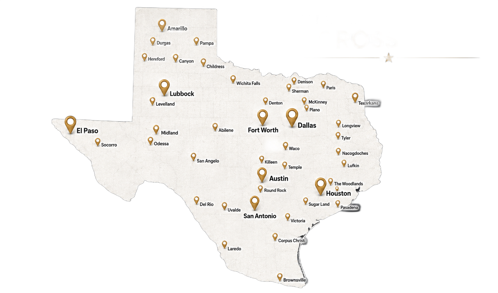Areas We Commonly Serve