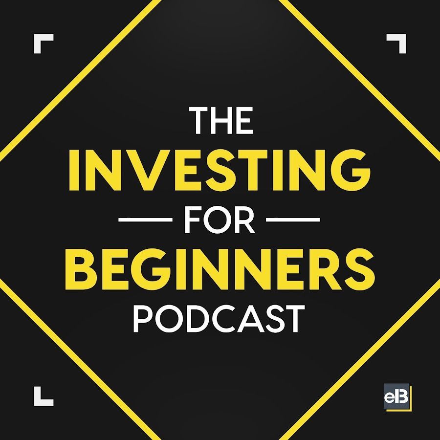 The logo for the investing for beginners podcast