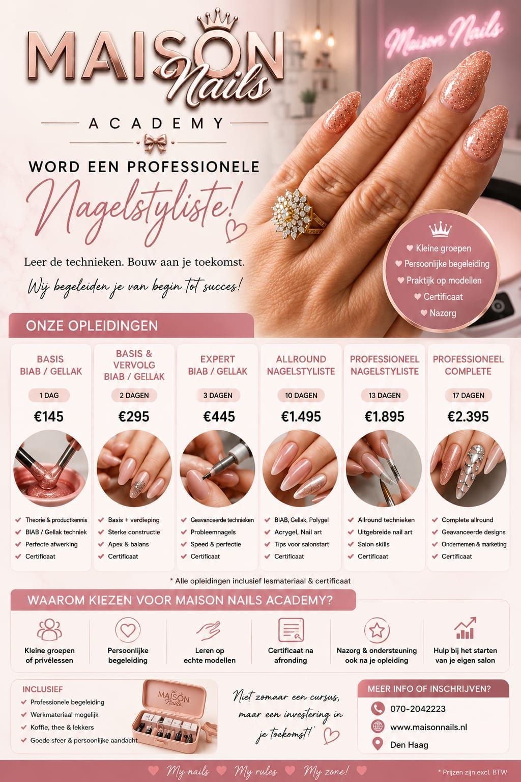Nagelcursus voor nagelstyliste