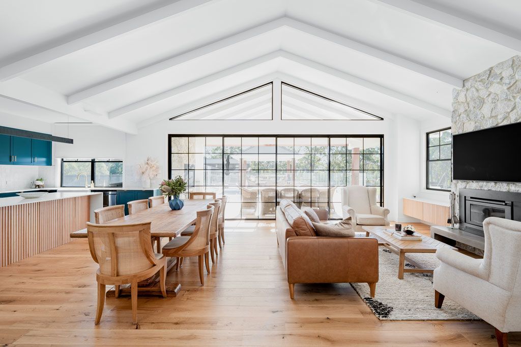 RENOVATED LIVING ROOM