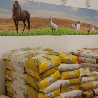 cibo per animali da cortile