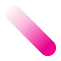 Pink line drawing of two hands clasped in a handshake.