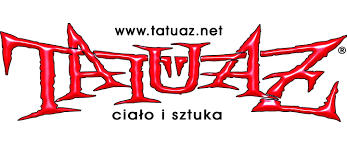 Red stylized TATUAZ logo with website www.tatuaz.net and subtitle 