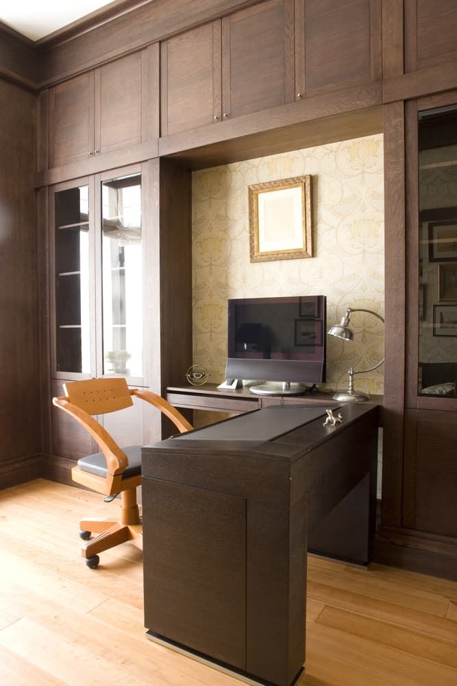 A Home Office With a Desk, Chair and Computer — PKJ Designs in Nowra, NSW