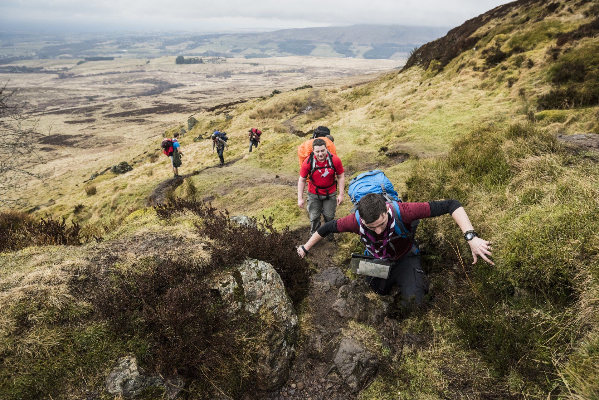 Scouts hill walking