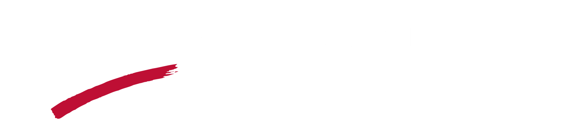 Red stroke, slanted upward to the right.
