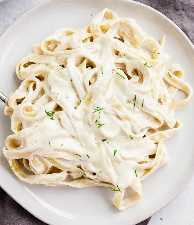 vegan fettuccine alfredo recipe