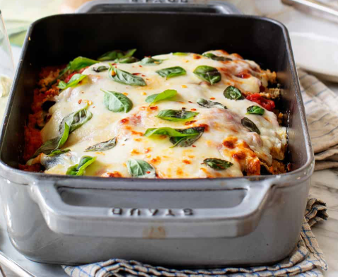 healthy eggplant parmesan recipe