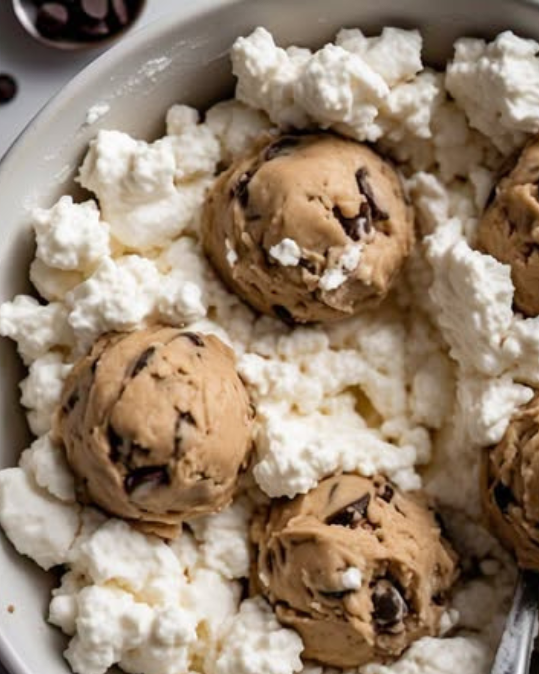 Cottage Cheese -Chocolate Chip -Cookies