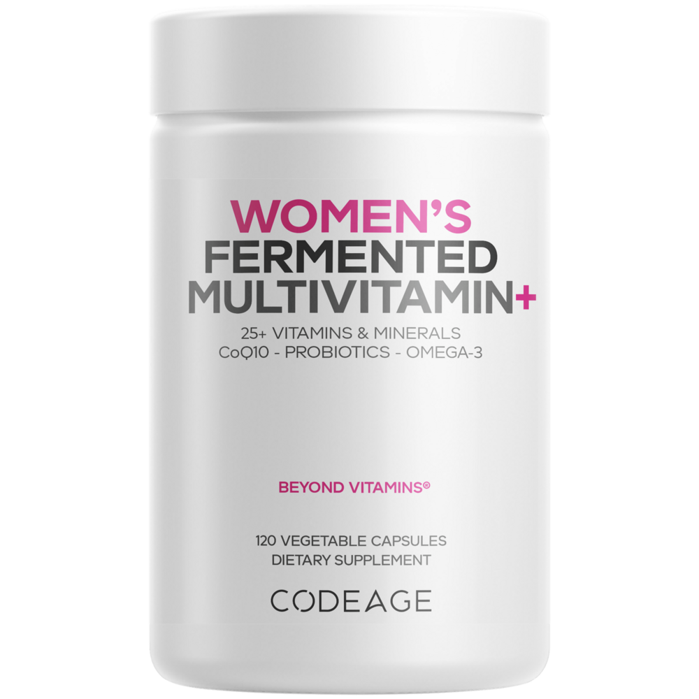 Women’s Fermented Multivitamin – 120 Capsules by Codeage