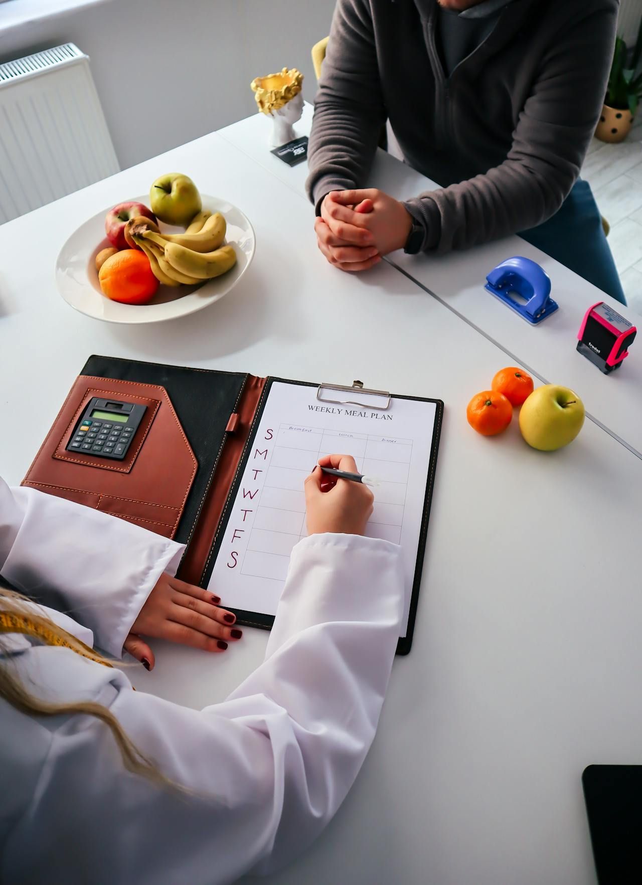 a nutrition counseling consultation