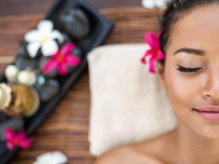 women at spa