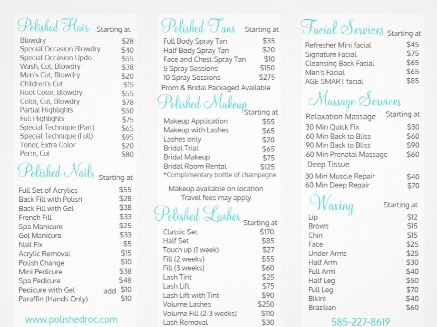 menu front