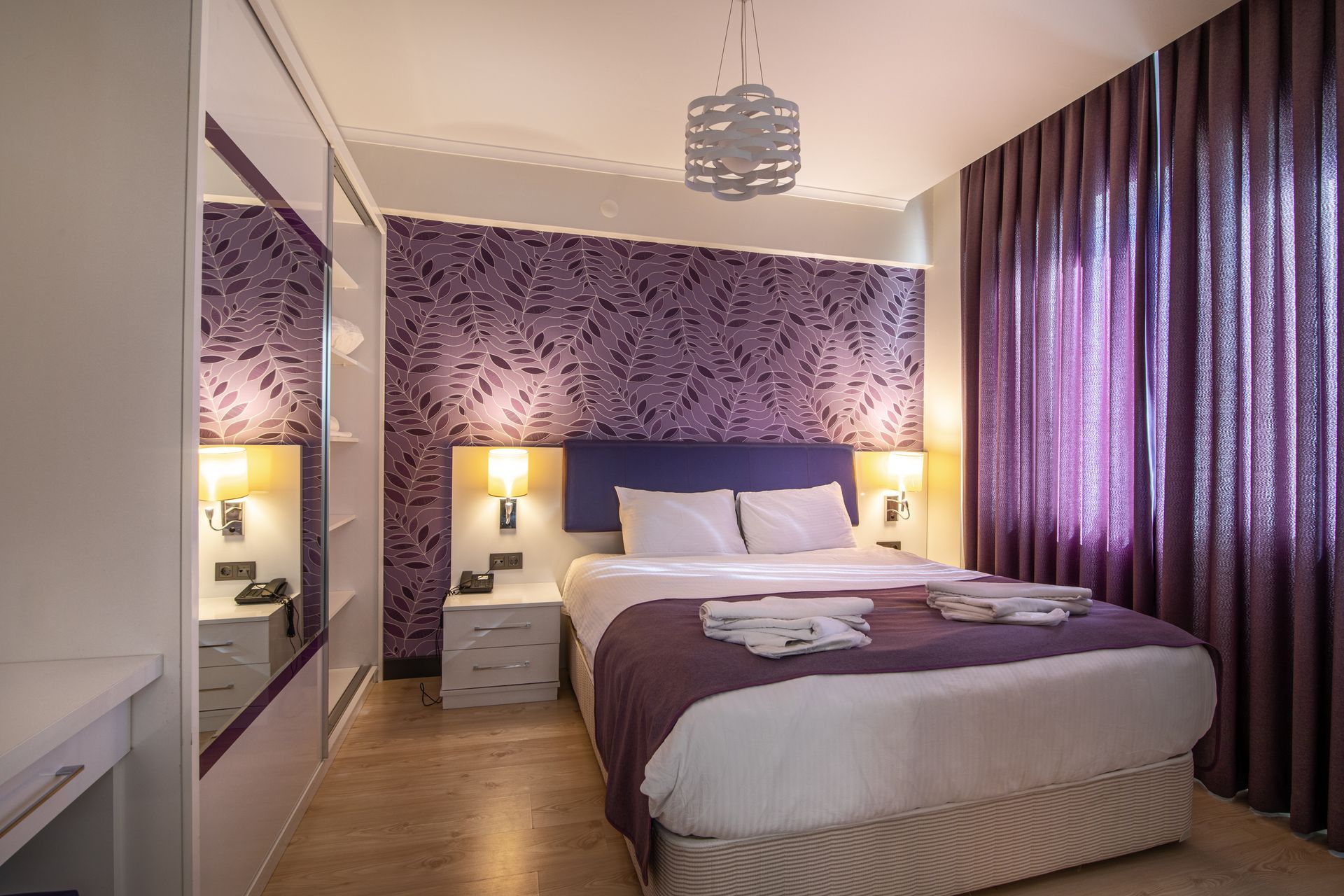Afyon aforia thermal residence, odalar, yatak odası