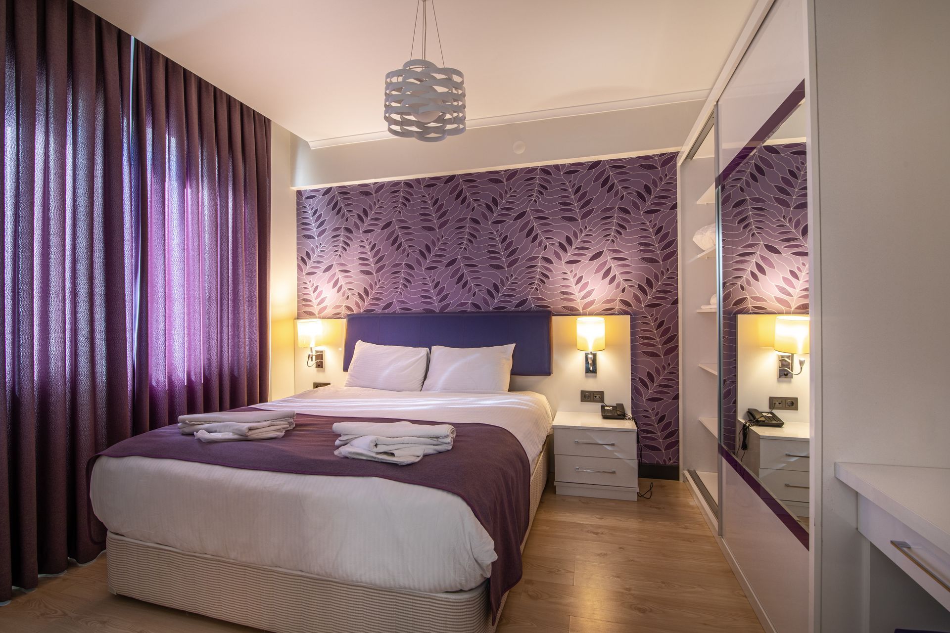 Afyon aforia thermal residence, odalar, yatak odası