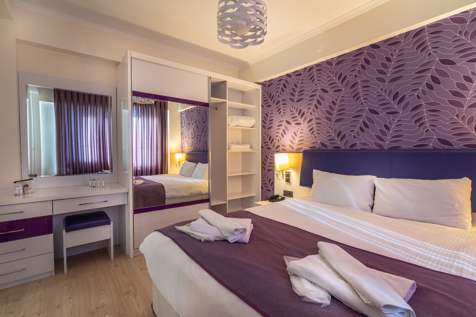 Afyon aforia thermal residence, odalar, yatak odası