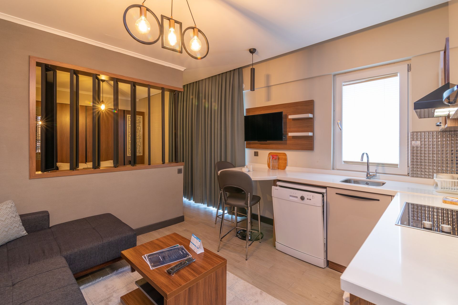 Afyon aforia thermal residence, odalar, mutfak
