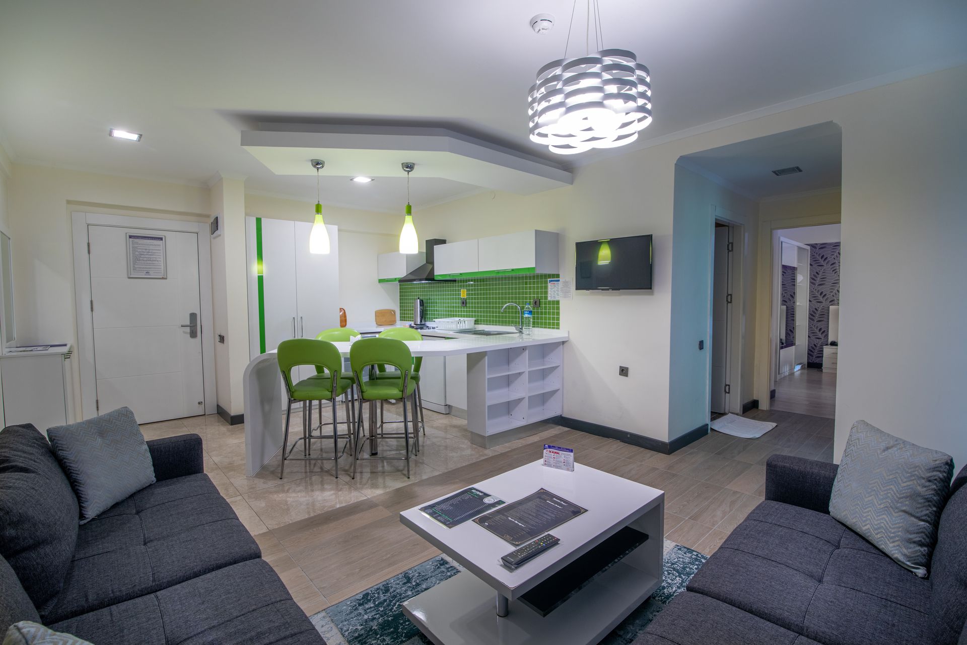 Afyon aforia thermal residence, odalar, mutfaklı oda
