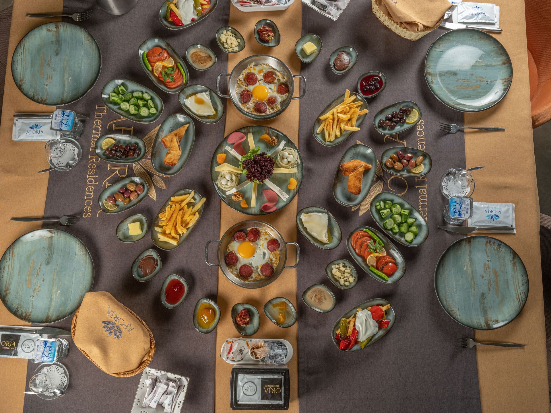 aforia thermal, restaurant, açık büfe kahvaltı