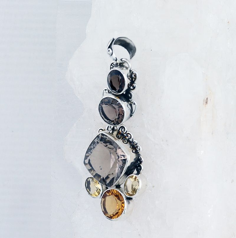 AF P-131 SQ CI (Smoky Quartz and Citrine)