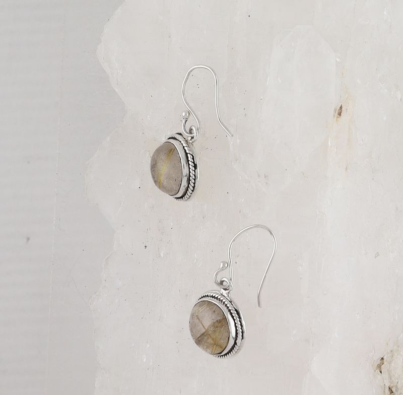 BL ER-0742 RTQ  (Rutilated Quartz)